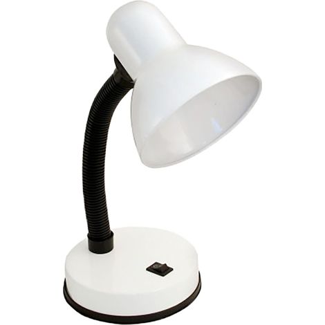 LAMPADA DA TAVOLO 'CHARLESTON' colore bianco  - VELAMP