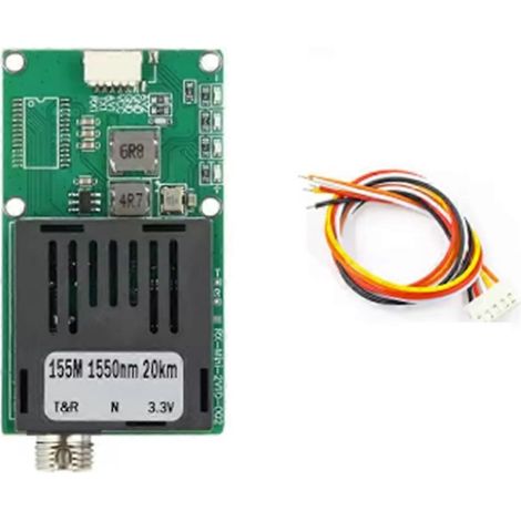 Singlemode-Faserkonverter FC/UPC Rx 1550 nm, 1 Videokanal + UART, TTL und SBUS zu optischem Controller 0-20 km (1/5)