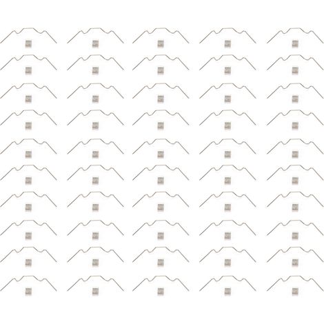 100 clips de fixation en Z en acier inoxydable pour vitrage de serre - Outils de jardin de rechange (1/5)
