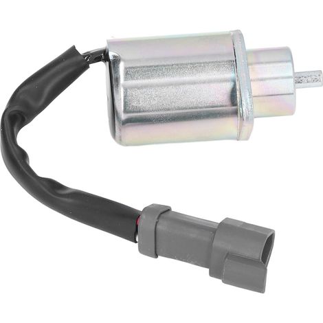 Électrovanne d'arrêt carburant 12V TOSD-03-073 2848A278, coupure moteur Perkins UB704, solénoïde de stop injection compatible. (1/5)