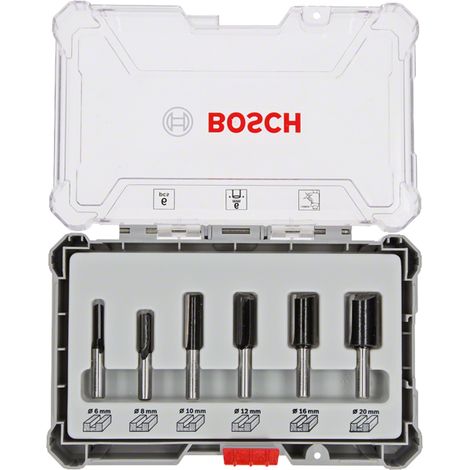 Bosch Nutfräser-Set 6-mm-Schaft 6-teilig (1/10)