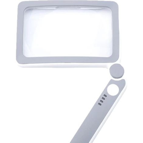Loupe Pliable Portable HD avec 10 LED - Loupe de Lecture pour Personnes Âgées, Réparation Électronique et Inspection de Détails-lsw (1/4)