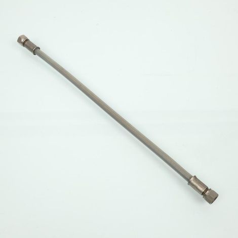 Durite de frein aviation FE Longueur 275mm sans raccord banjo (1/2)