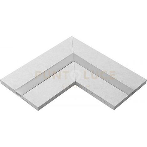 PCALA3- RACCORDO GRANDE  A "L" PER PROFILI/STRISCE LED 2 PEZZI PER CARRARA "G"