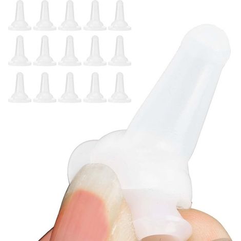 Dailygoody, Tetina de silicona, Alimento para mascotas, Suave y segura, 15 piezas, perros, gatos y otras mascotas, Duradera y saludable (1/5)