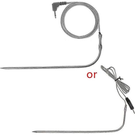 Sonde pour thermomètre de barbecue sans fil, sonde à viande pour four, en acier inoxydable (1/5)