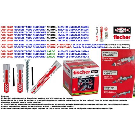 fischer DuoPower 6x50 100 Stk