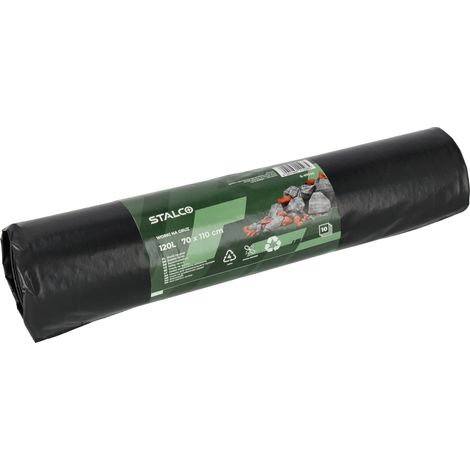 Sacs à gravats Stalco 70x110 120L 10 pièces S-47696