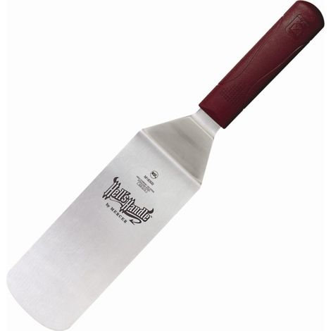 Spatule coudée anti chaleur professionnelle Mercer Culinary - 203 x 80 mm (1/2)