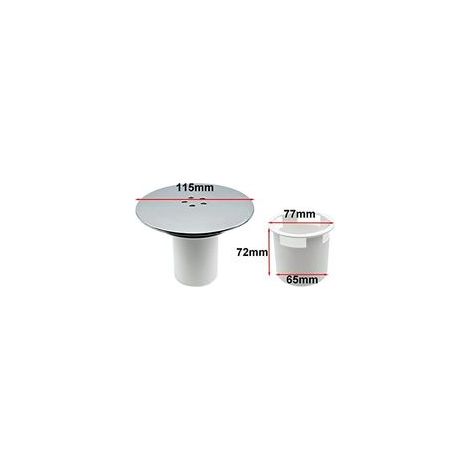 Bonde Douche, Bonde de Douche 90 mm/115mm, Remplacement de Couvercle de Siphon Douche (1/3)