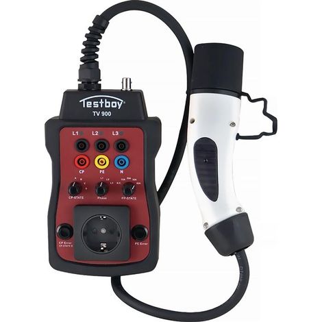 TESTBOY Adapt. de test des bornes de recharge TV 900 pour les bornes de recharge de type 2 ( 4000828083 ) (1/7)