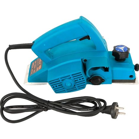 Raboteuse, 800W de puissance, profondeur réglable, Bleu, UE (1/2)