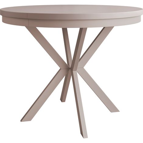 Table Oswego 155, Cachemire, 76x0x0cm, Disponible, Stratifié, Métal (1/4)