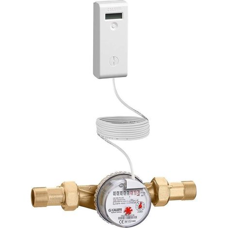 Acquisitore consumi sanitari con lettura wireless Caleffi 7200 1/2"ACS+PULSE