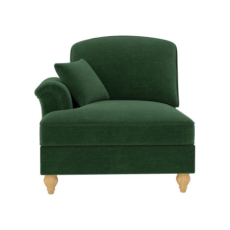 Windsor-Sofa LSF Chenille mit 1 Kissen - Grün
WL