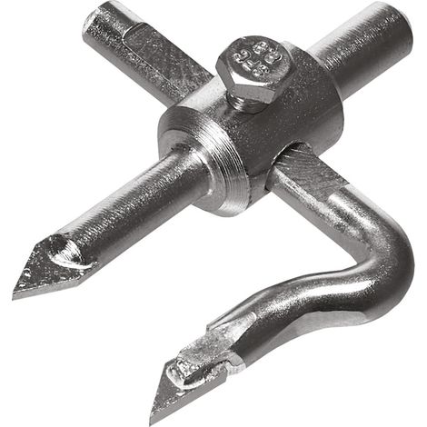 Kreisschneider 40-90 mm für Bohrmaschine (1/2)