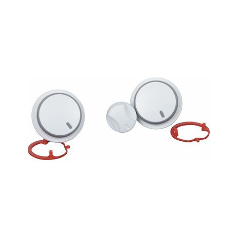Vaillant – Kit 3 pulsanti – Botones de parada de emergencia por piezas – Para espacios confinados – Corte limpio sin astillas