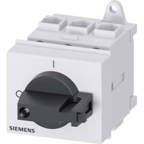 Sectionneur à coupure en charge noir 3 pôles 16 mm² 32 A 690 V/AC Siemens 3LD22300TK11 D129161 (1/2)