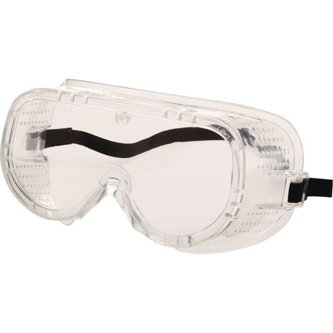 Gafas de protección integral EN 166 lente de plástico transparente Ku.TECWERK (1/2)