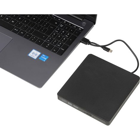 iBox IED03 unidad de disco óptico DVD±RW Negro (1/5)