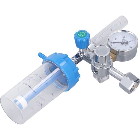 Détendeur de pression d'oxygène Y008, type flotteur pour inhalateur, débitmètre avec absorbeur, entrée filetée BSP 5/8 pouce (1/5)