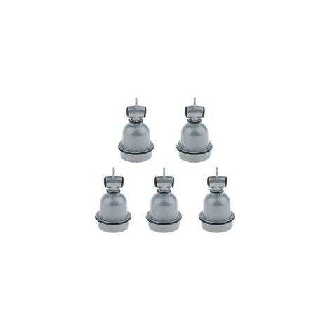 5 Stück E27 LED-Lampensockel, wasserdichter Lampenhalter, Schweine-Sockel-Adapter (1/4)