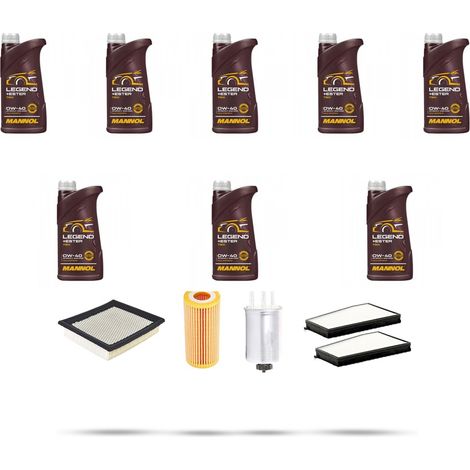 Kit tagliando 4 FILTRI e 8L OLIO compatibile con Ssangyong Kyron 200 Xdi 104kw dal 2006 (1/5)