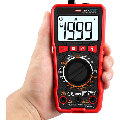 TA801A Digitalmultimeter, hochpräzises digitales Amperemeter (1/5)
