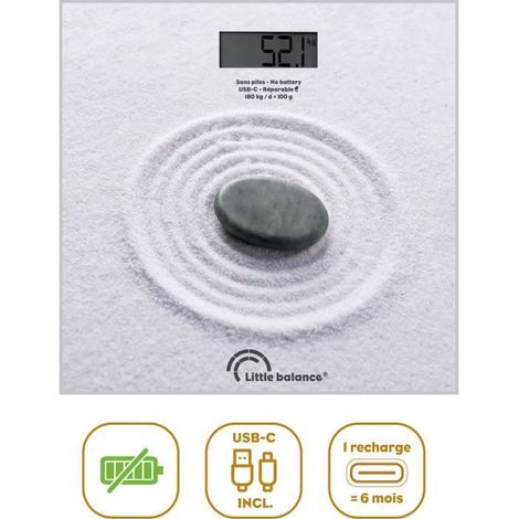 Pese-personne - LITTLE BALANCE - USB-C - Zen (1/5)