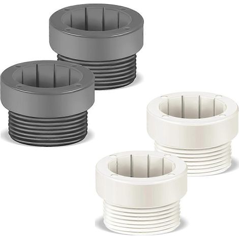 Adaptateur fileté pour stabilisateur de parasol de piscine pour terrasse-- (1/5)