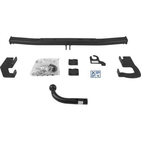 Attelage col de cygne GDW + faisceau Trail-Tec universel 7 broches - RENAULT KANGOO / GRAND KANGOO II (1/2)