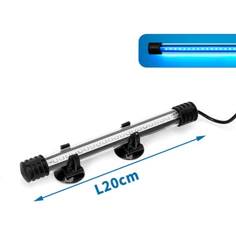 Lámpara acuario nobleza nobleza aquarium light sumergible LED 20 cm
