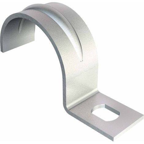 OBO Bettermann Collier de fixation à une patte 6mm acier galvanisé, 1003062 (1/2)