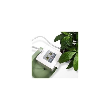 DIY Kit Goutte-à-Goutte pour Plante d'intérieur, système d'arrosage Automatique avec 30 Jours de minuterie programmable, idéal pour l’arrosage des Plantes Pendant Les Vacances