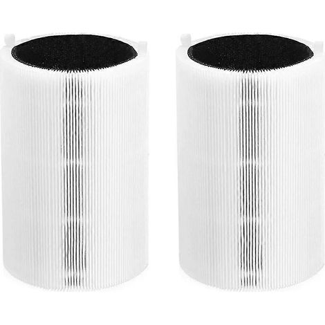 Filtres HEPA pour purificateurs d'air Blue Pure 411/411+ et 3210 : filtre de rechange à charbon actif, lot de 2