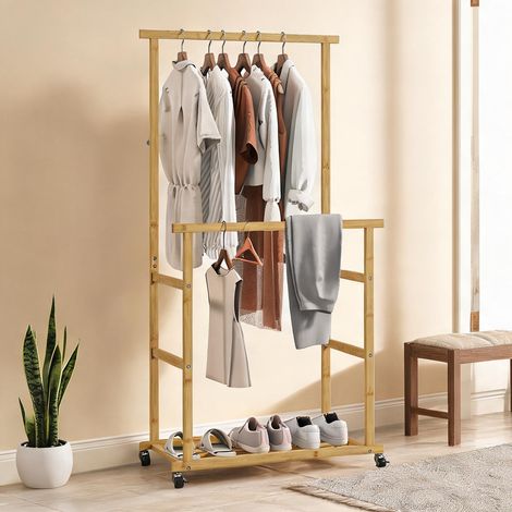 SunJet Porte-manteau, vestiaire sur pied, Portant à vêtements - Réf. Y0G3LUWQTJRG (1/5)