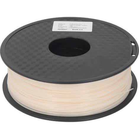 Filament PLA 1.75mm rouge photochromique bien enroulé, consommable d'impression 3D (1/5)