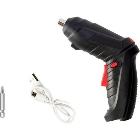 Ensemble de tournevis électrique rechargeable et accessoires
