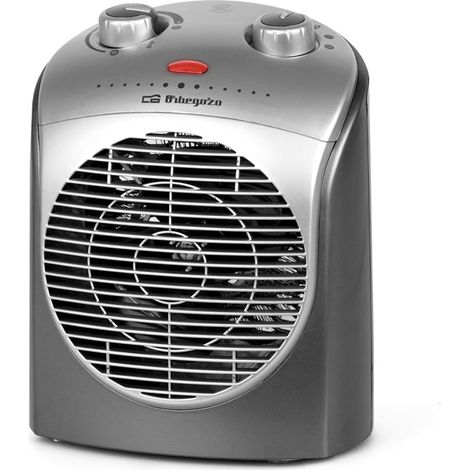 Calefactor Orbegozo FH 5021, control ajustable de temperatura, posición ventilador, 2 velocidades, 2200 W (1/5)