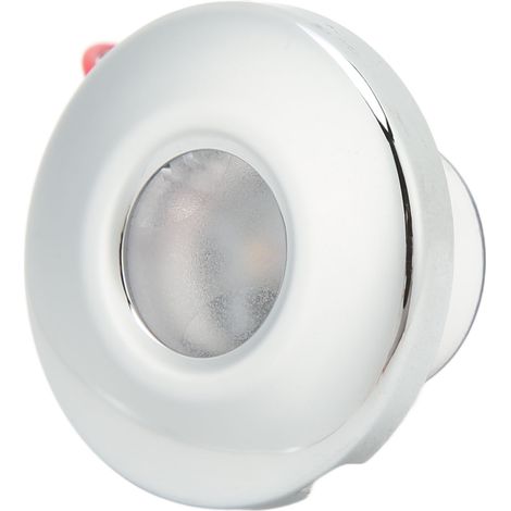 39mm DC 12V LED couloir luminaire 100LM lumière chaude 3000K IP67 étanche antirouille surface lisse pour bateau camping-car maison (1/5)
