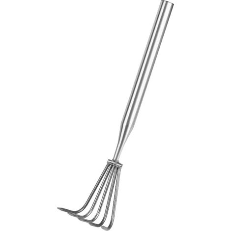 Râteau à main portable et polyvalent pour 5 dents (1/5)