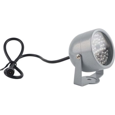 Lumière de Remplissage Infrarouge 48 LED Illuminateur IR Lumières IP65 Caméra étanche IR Lumière Infrarouge Lumière de Remplissage de Vision Nocturne pour caméra CCTV