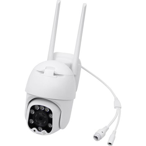 Tuya Telecamera Dome PTZ ad Alta Velocità Smart WiFi da Esterno CCTV  4.0 MP