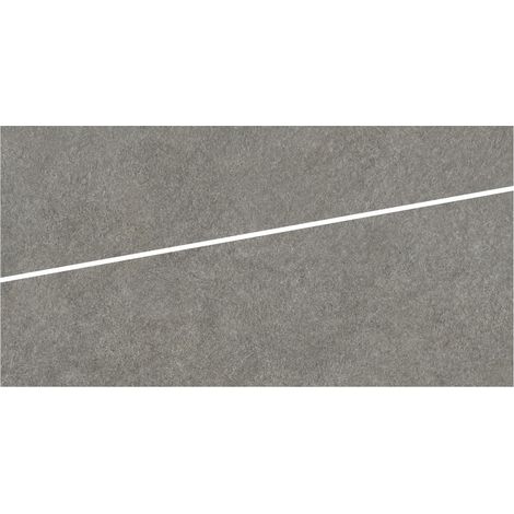 Carrelage effet Pierre Quartzite Gris Fumé Cut Dalle A 120x60x2 cm Venturo - Sol extérieur (vendu par carton de 0,72 m²) - RO'MA CARRELAGE