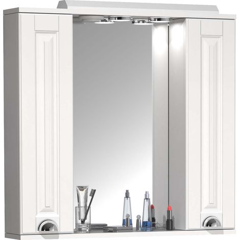 Meuble miroir Bad Spiegel Maison de campagne Casalo XL 71x75x14 - VCM (1/4)