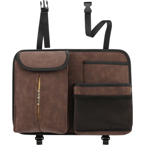 Sac de rangement simple pour dossier de siège auto, sac à suspendre (1/5)