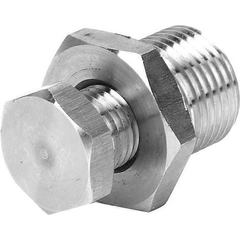Adaptateur réducteur pour sonde lambda M18 x 1,50 vers M12 x 1,25, compatible avec Silvia S13 et S14. (1/4)