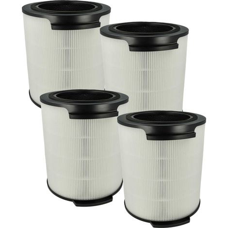vhbw 4x Filtres H13 remplacement pour Philips FY1700/30 pour purificateur d'air - Filtre de rechange avec charbon actif intégré (1/4)