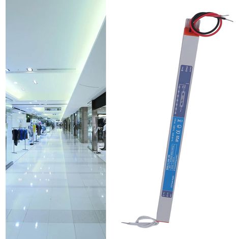 Alimentation LED à découpage 60 W, entrée 180-250 V CA, pour caisson lumineux ultra-mince en intérieur, tension constante 12 V. (1/5)