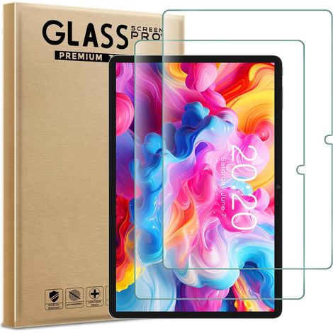 Verre Trempé pour Teclast M50T, [Lot de 2] Film Protection écran Teclast M 50T [0.26mm] [Extrêmement résistant aux rayures] [Haute définition][Facile à installer] Verre Trempé (1/5)